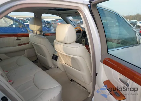 2001 Lexus Ls 430 from USA, damaged, VIN JTHBN30F210030679